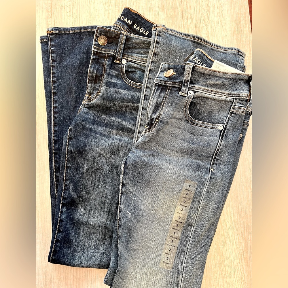 American Eagle kick boot / bootcut jeans